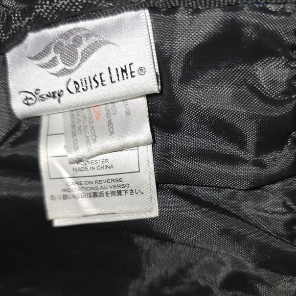 Disney Cruise Line Blue Mickey Pattern Backpack - Picture 6 of 7